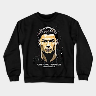 Legendary Footballer : CRISTIANO RONALDO Crewneck Sweatshirt